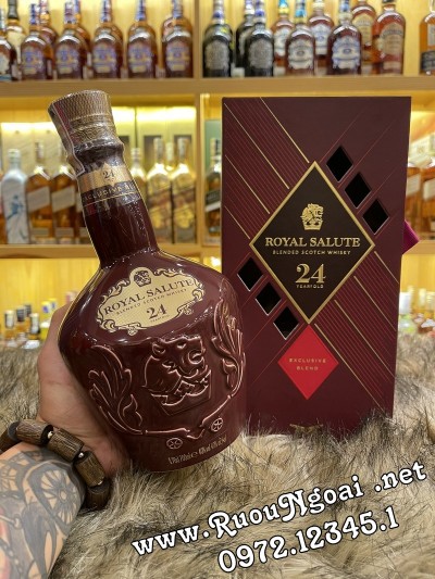 Rượu Royal Salute 24 Năm