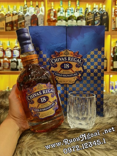 Rượu Chivas 18YO Gold Hộp Quà 2023