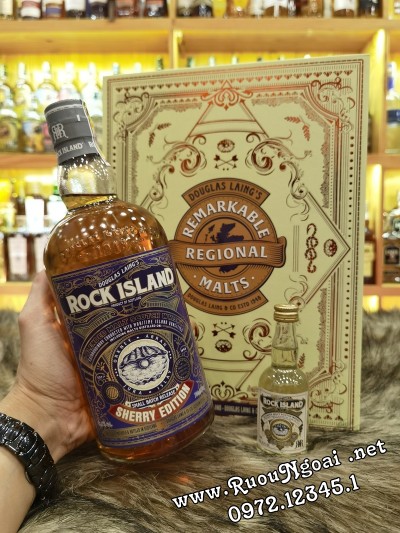 Rượu Rock Island Sherry Edition Hộp Quà