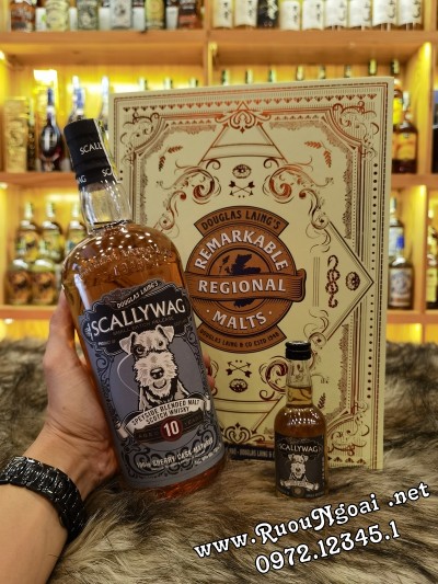 Rượu Scallywag 10YO Hộp Quà