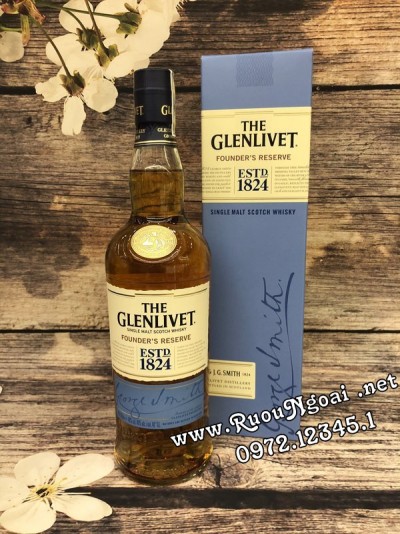 Rượu Glenlivet 1824 Founder's