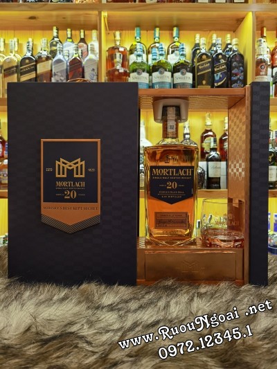 Rượu Mortlach 20YO Hộp Quà 2023