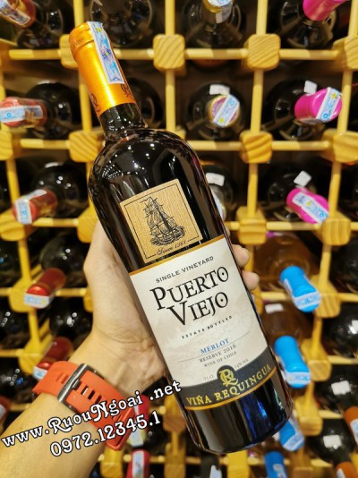 Rượu Vang Puerto Viejo Reserve Merlot