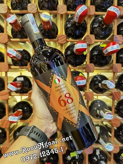 Rượu Vang 68 Primitivo Sangiovese