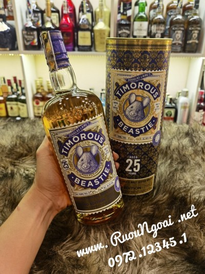 Rượu Timorous Beastie 25YO Blended Malt